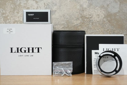 LIGHT LENS LAB M 50mm F2 SPII シルバー 付属品完備