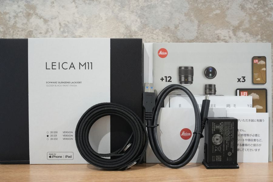 LEICA M11 Glossy Black Paint Version JP 付属品完備