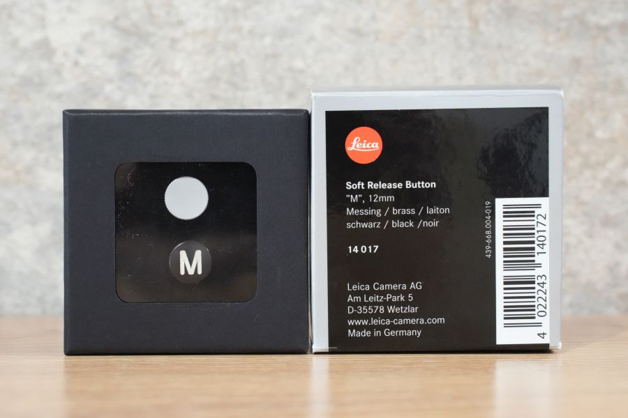 LEICA レリーズボタン M 12mm ブラック 14017