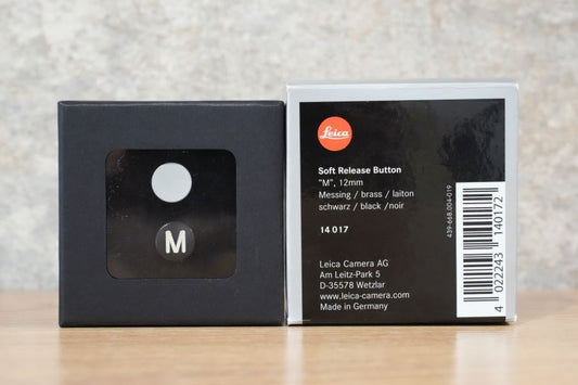 LEICA レリーズボタン M 12mm ブラック 14017