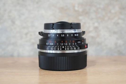 Voigtlander COLOR-SKOPAR 35mm F2.5 PII VM Black