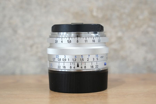 Carl Zeiss  C Biogon T* 35mm F2.8 ZM Silver