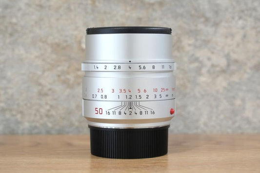 LEICA Summilux M50mm f1.4 ASPH. 11729 Silver 箱付き