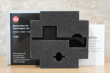 LEICA Q2用 サムレスト ブラック 19543 箱付き