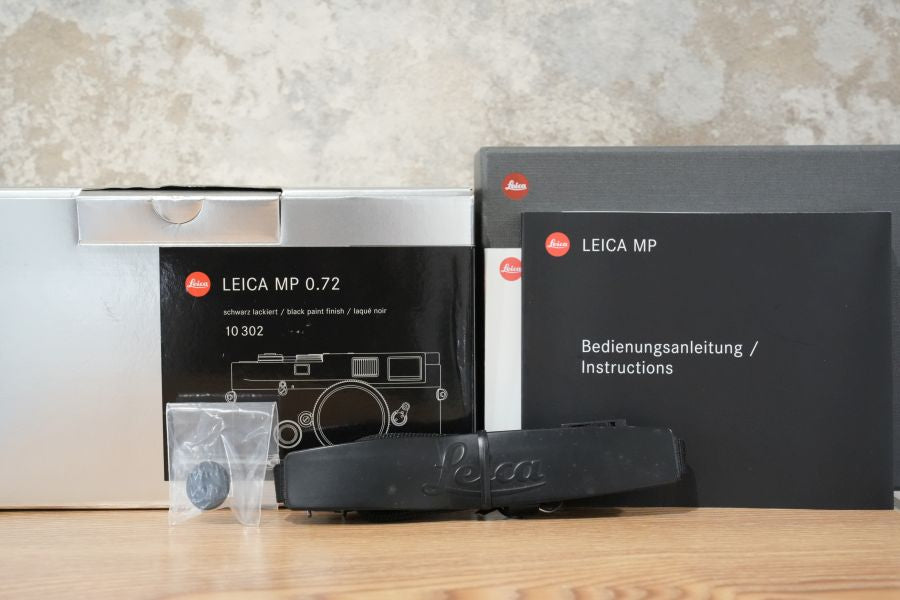 LEICA MP 0.72 Black Paint メンテナンス済み 箱付き