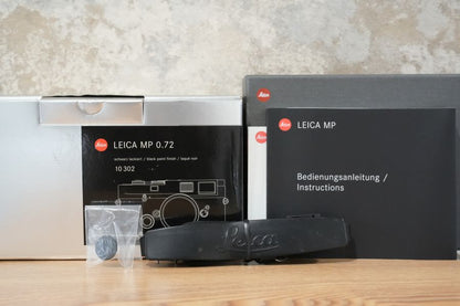 LEICA MP 0.72 Black Paint メンテナンス済み 箱付き