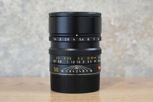 LEICA Summilux M50mm f1.4 ASPH.Black 11891 箱付き メンテナンス済み