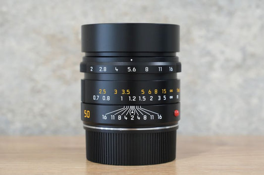 APO-Summicron M50mm f2.0 ASPH.Black 11141 2024年製 付属品完備