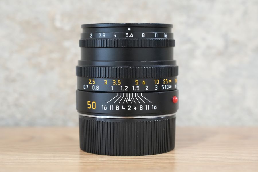 LEICA Summicron M50mm f2.0 4th Black 11826 6bit