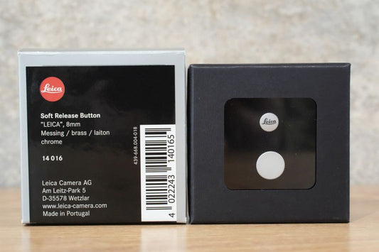 LEICA レリーズボタン  8mm クローム 14016 箱付き