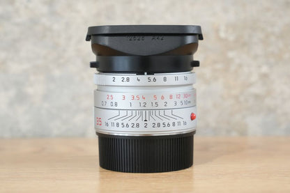 LEICA Summicron M35mm f2.0 ASPH.6bit Silver 11882C