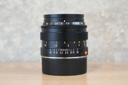 Summilux M50mm f1.4 2nd Black Chrome 1980年製