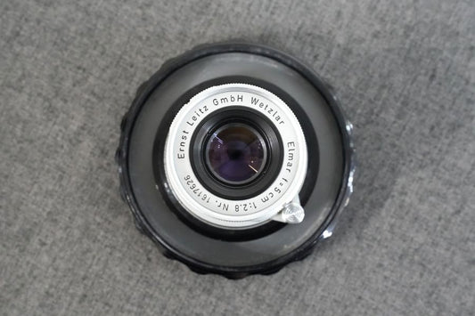 LEICA Elmar L50mm f2.8 1958年製 コンテナー付き