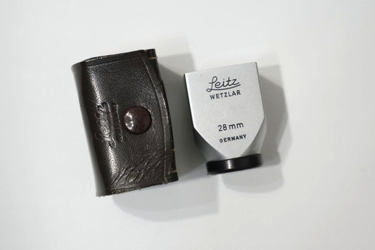 LEICA SLOOZ/12007 28mm 金属製 ファインダー Silver