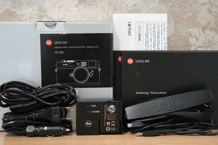 LEICA M9 Steel Grey Paint センサー対策済み 付属品完備 証明書付き