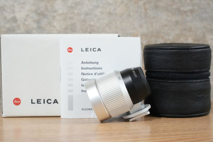 LEICA Viewfinder 21/24/28mm 12014 Silver