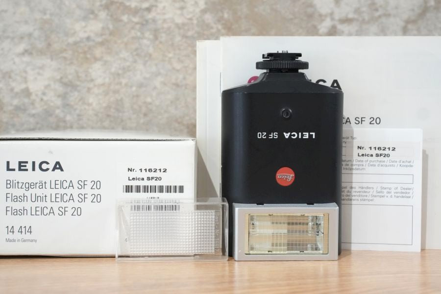 LEICA SF20 フラッシュ ストロボ 箱付き