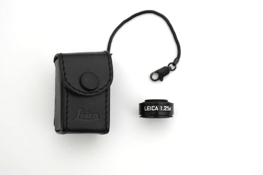 LEICA  ビューファインダー マグニファイヤーM 1.25x 12004 箱付き　