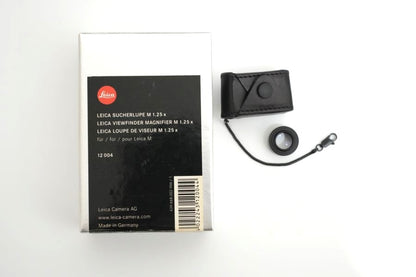 LEICA  ビューファインダー マグニファイヤーM 1.25x 12004 箱付き　