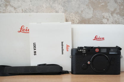 LEICA M6 Black Chrome 1990年製 メンテナンス済み