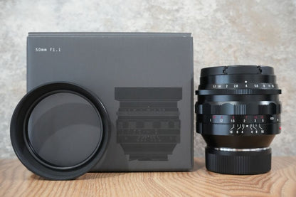 Voigtlander NOKTON 50mm F1.1 VM 箱付き