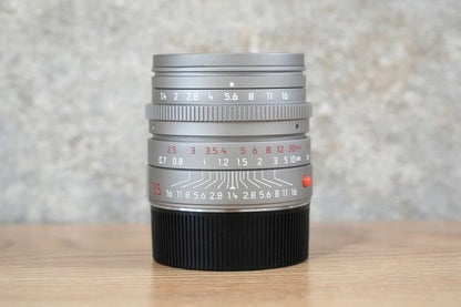 LEICA Summilux M35mm f1.4 ASPH. 11859 Pre Fle Titan チタン