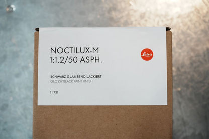 LEICA Noctilux-M 50mm f1.2 ASPH Glossy グロッシーブラック
