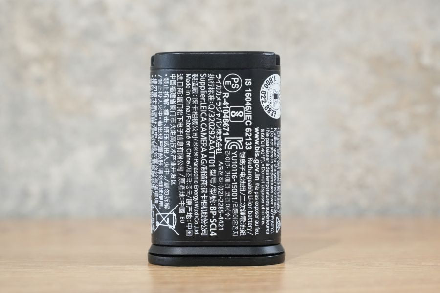 LEICA BP-SCL4 SL/SL2/SL3/Q2/Q3対応 バッテリー
