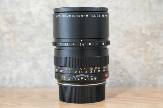APO-Summicron M75mm f2.0 ASPH.Black 6bit 11637