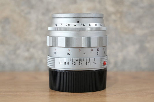 LEICA Summilux M50mm f1.4 2nd 貴婦人 Silver 金目 1961年製  メンテナンス済み