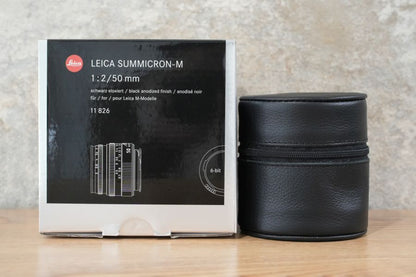 LEICA Summicron M50mm f2.0 Black 6bit 11826 2025年製