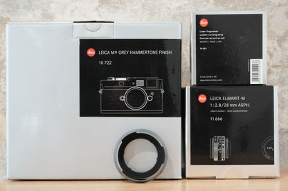 LEICA M9 Hammertone set 箱付き ★ほぼ未使用品