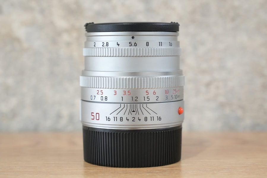 LEICA Summicron M50mm f2.0 4th Silver 1995年製 メンテナンス済み