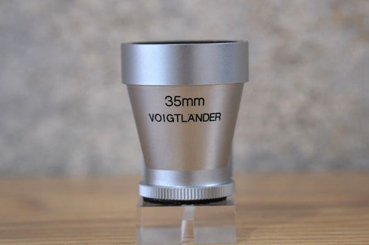 View Finder ビューファインダー M 35mm シルバー 美品