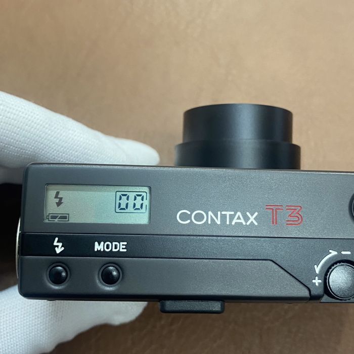 CONTAX T3 Titan Black チタンブラック 前期 シングルティース