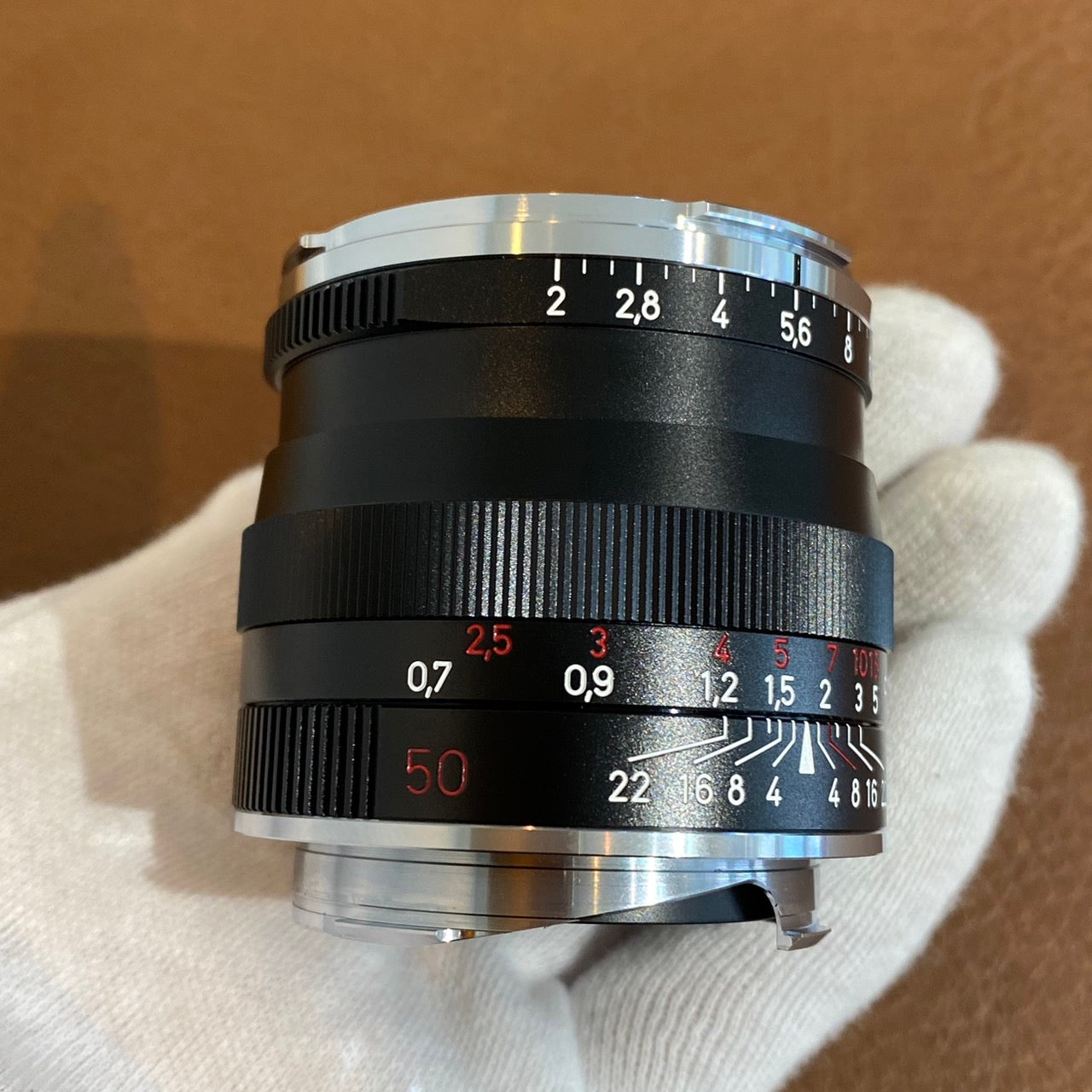 Carl Zeiss Planar T* 50mm F2 ZM Black 箱付き