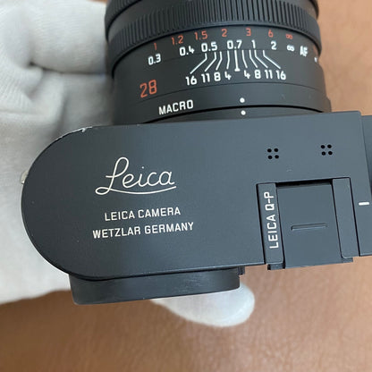 LEICA Q-P マットブラックペイント