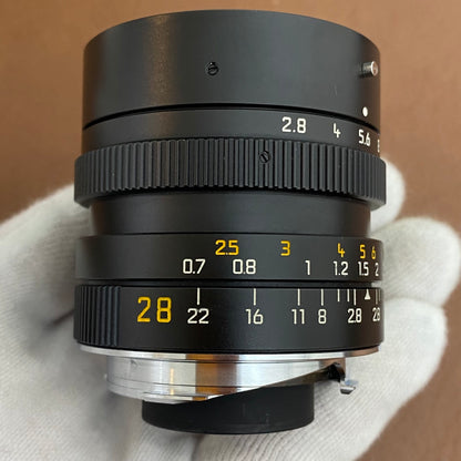LEICA Elmarit M28mm f2.8 3rd 6bit 純正改造