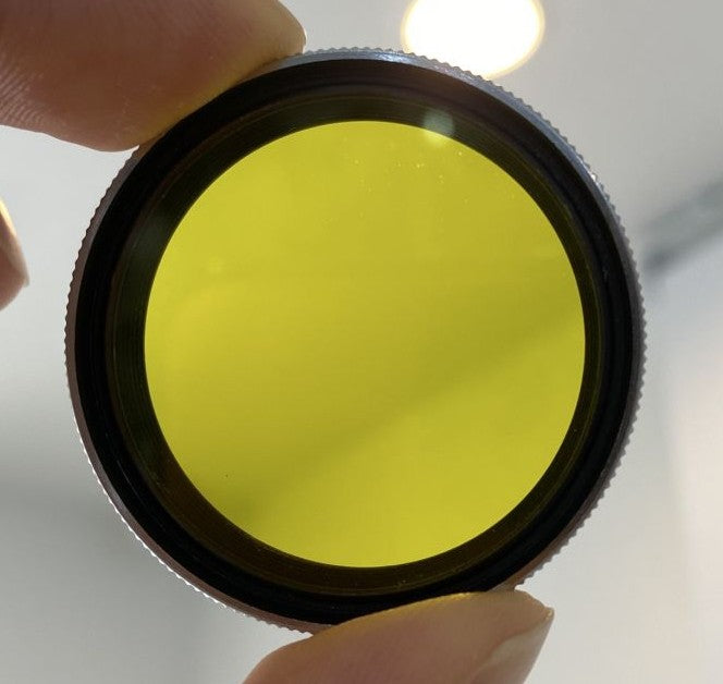 LEICA Summitar ズミタール用 36.5mm イエローフィルター N0.2 – まる