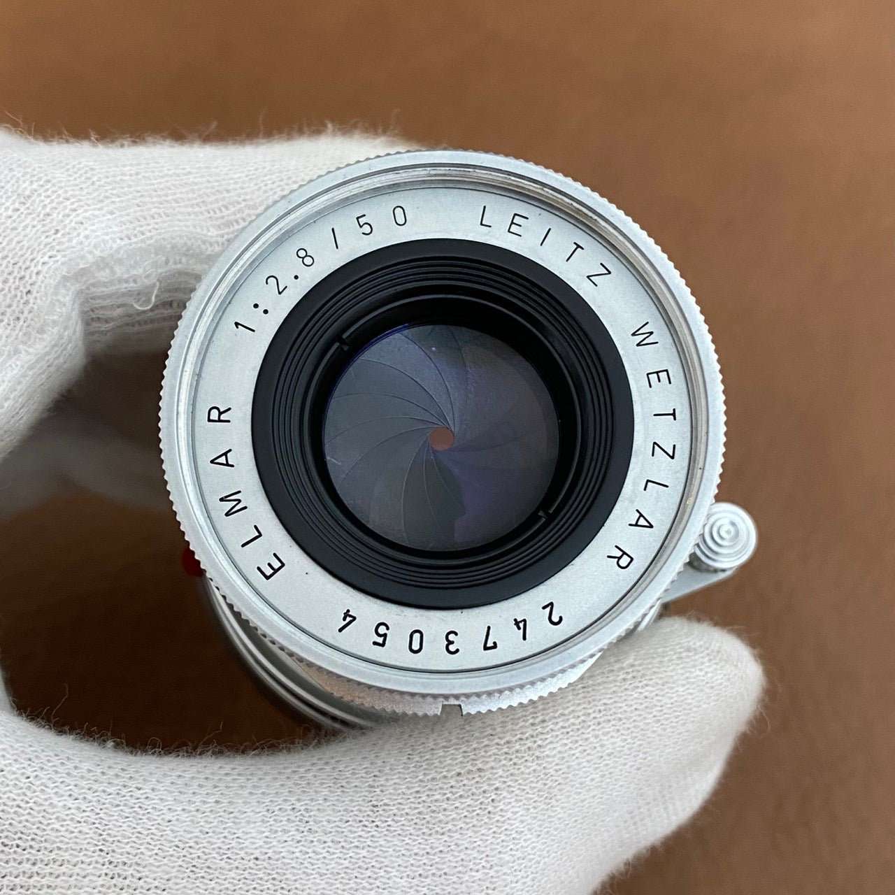 LEICA ELmar M50mm F2.8 沈胴 1st メンテンス済み