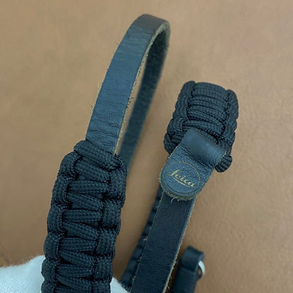 LEICA パラコードネックストラップ ブラック COOPH