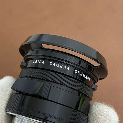 LEICA Summicron M35mm f2.0 ASPH. Black Paint ミレニアム 純正フード付き