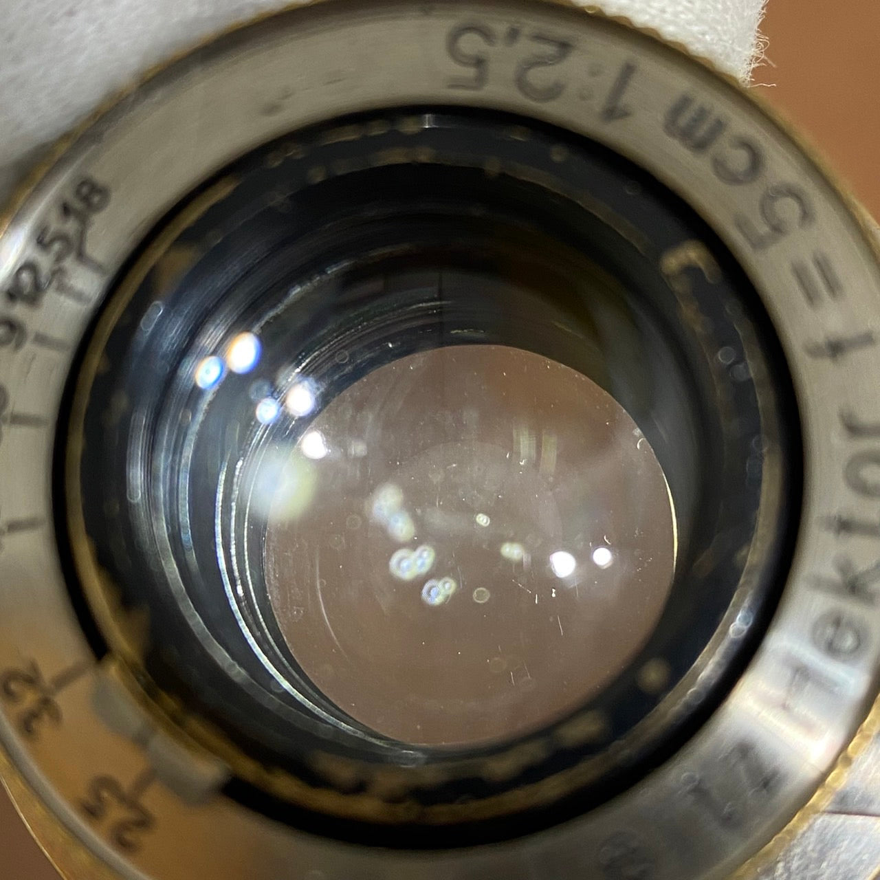 LEICA Hektor L50mm f2.5 ニッケル 1932年製 OH済み