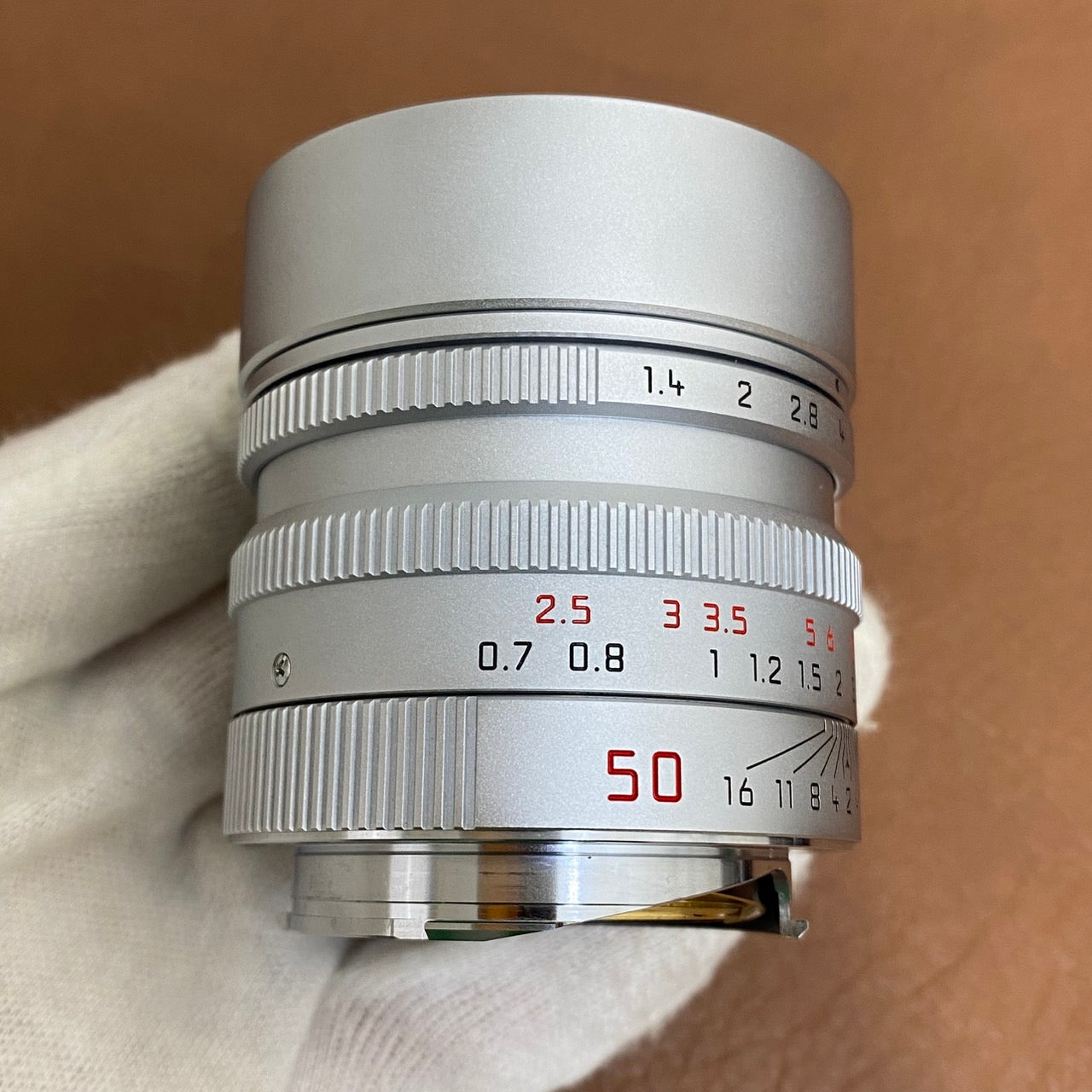 LEICA Summilux M50mm f1.4  ASPH.6bit silver 11892