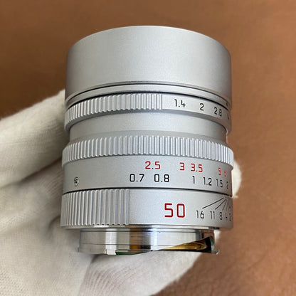 LEICA Summilux M50mm f1.4  ASPH.6bit silver 11892