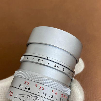 LEICA Summilux M50mm f1.4  ASPH.6bit silver 11892