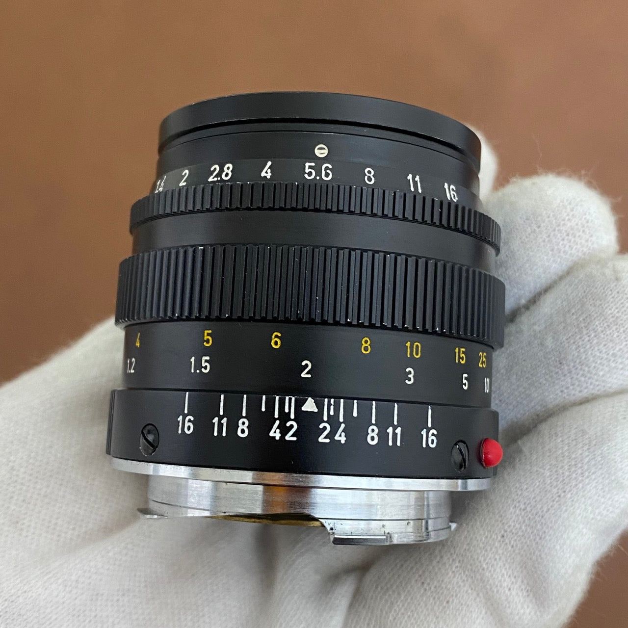 LEICA Summilux M50mm f1.4 2nd Black Chrome