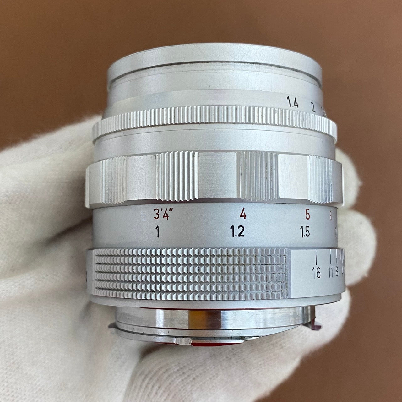 LEICA Summilux M50mm f1.4 2nd Silver 金目 1964年製 OH済み