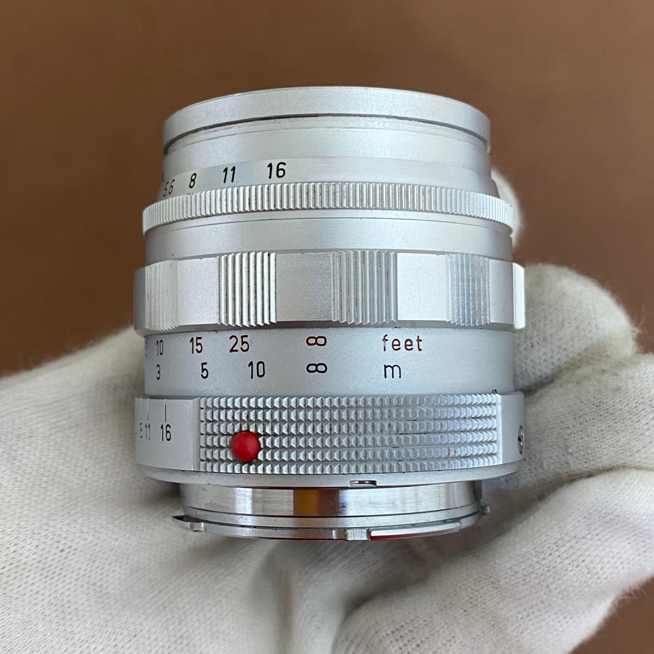 LEICA Summilux M50mm f1.4 2nd Silver 金目 1964年製 OH済み