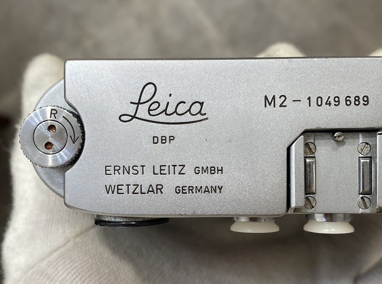 LEICA M2 Silver Chrome 1962年製 OH済み LEICA M2 Silver Chrome 1962年製 OH済み – まるかめら